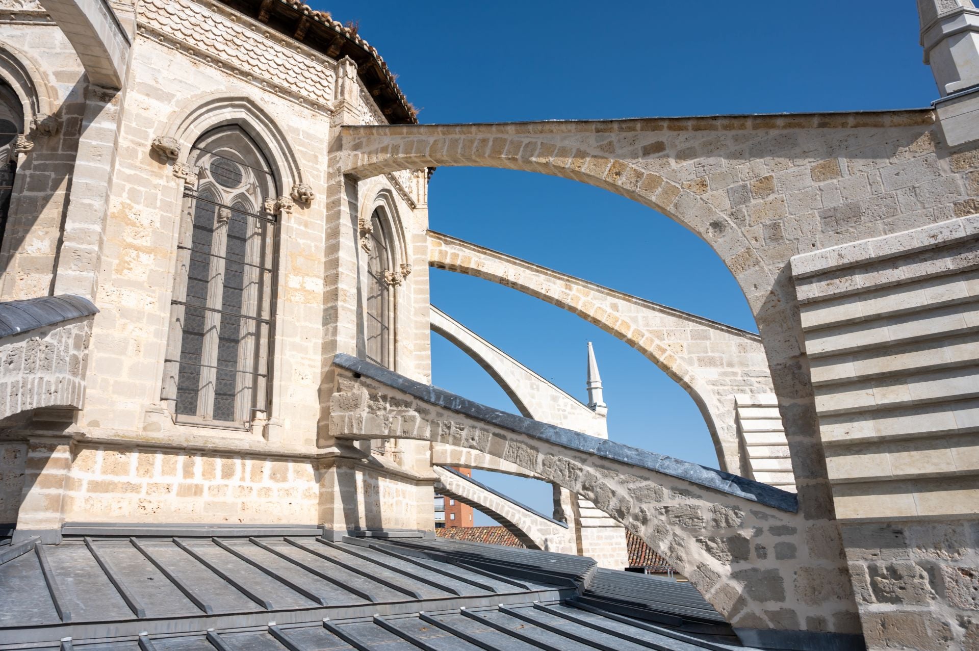 La Catedral de Palencia, desde las alturas y desde los triforios