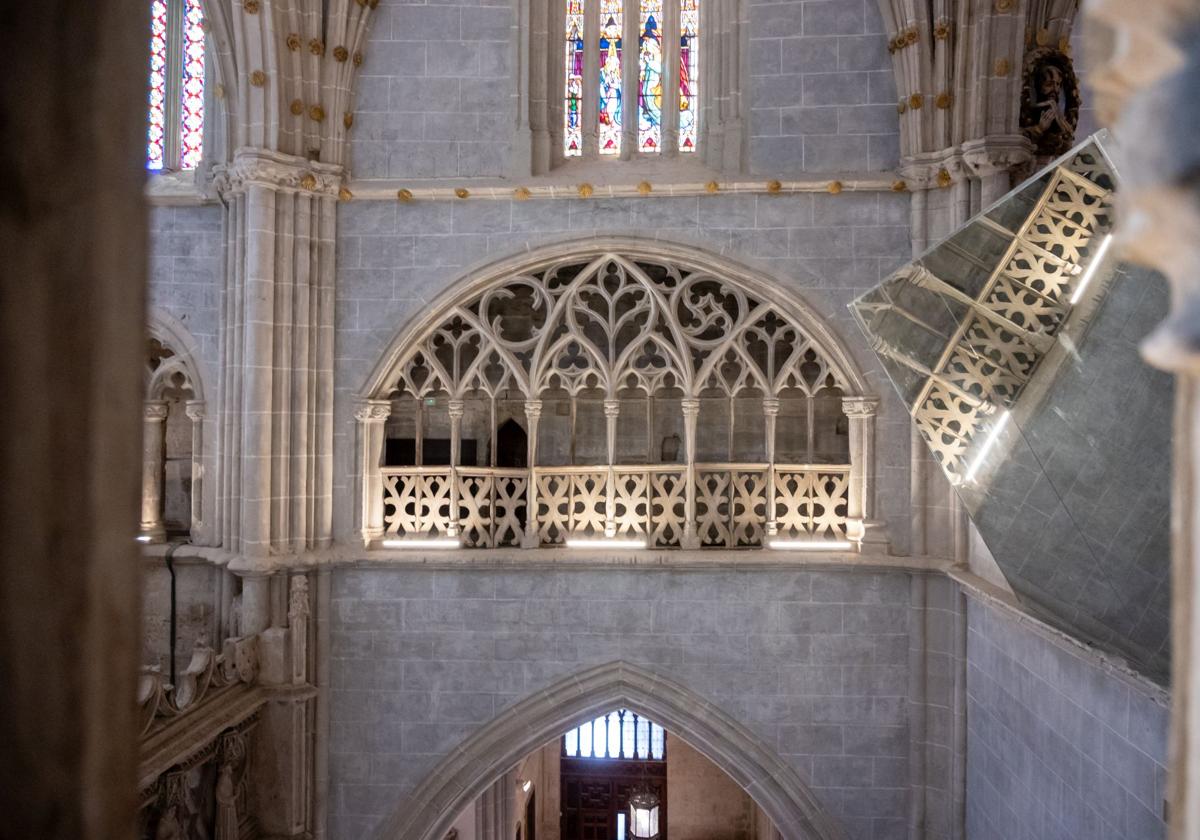Triforios de la Catedral, sobre la Capilla del Sagrario.