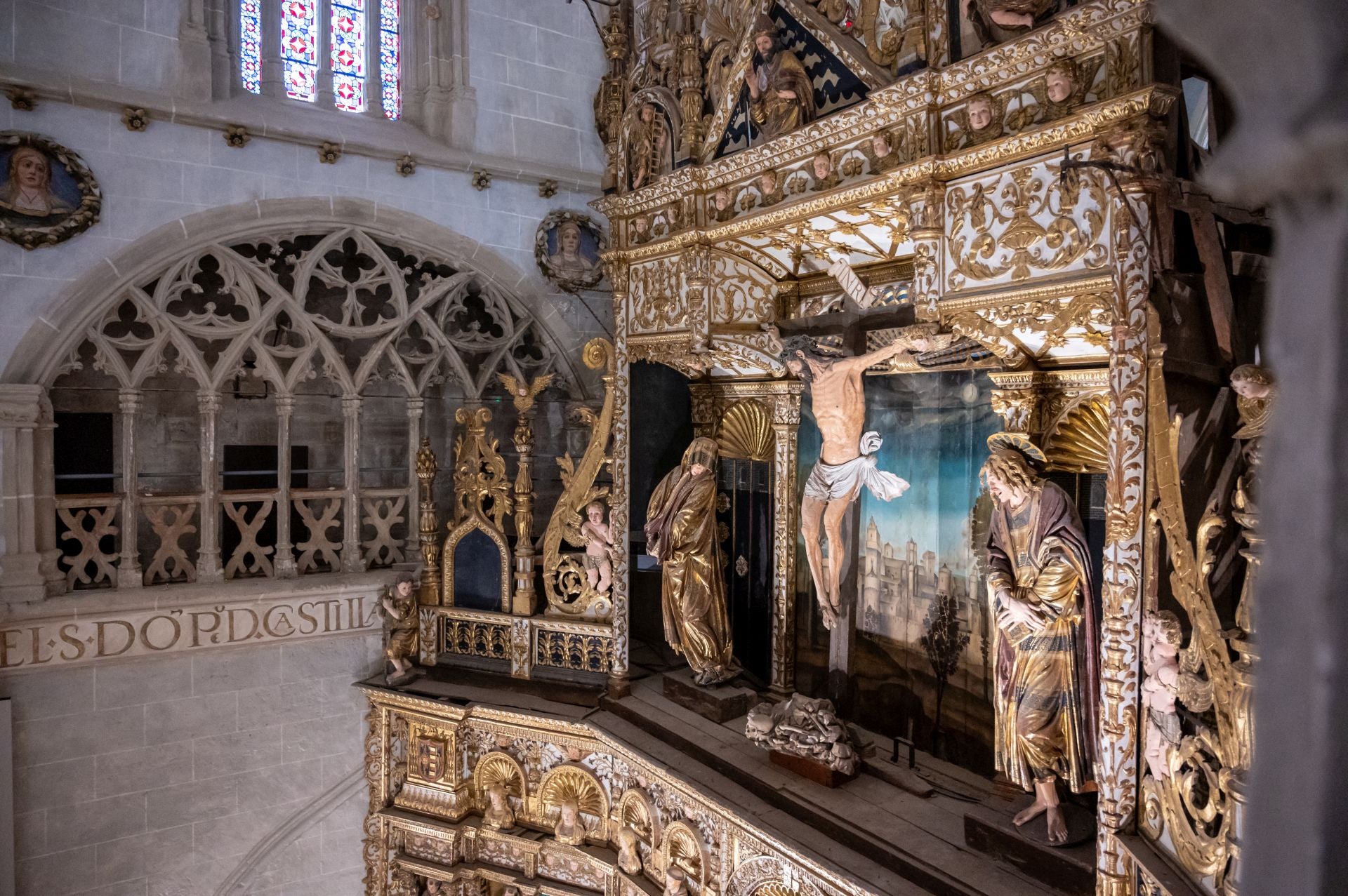 La Catedral de Palencia, desde las alturas y desde los triforios
