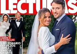 Portada de la revista 'Lecturas' con la boda de Marta López y Alejandro Huerta.