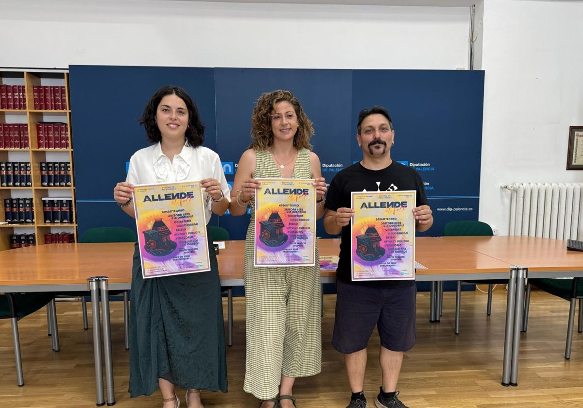 Presentación del festival del folktrónica, este miércoles en la Diputación.