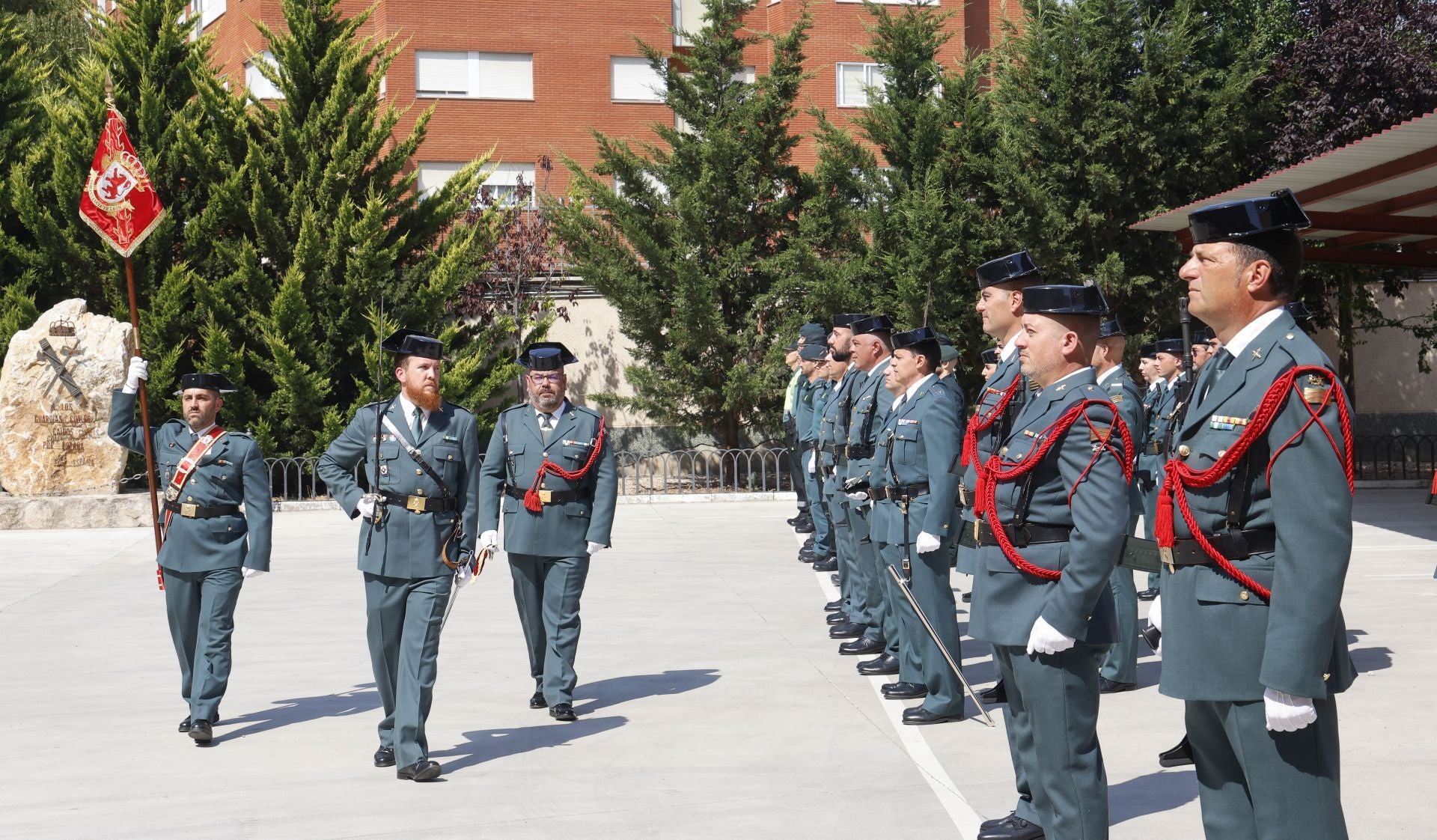 Así ha sido la toma de posesión del nuevo jefe de la Comandancia de Palencia