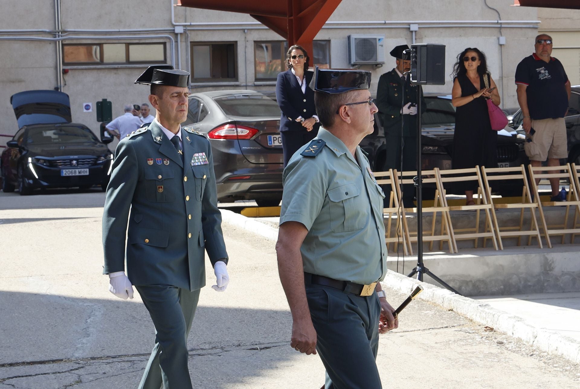 Así ha sido la toma de posesión del nuevo jefe de la Comandancia de Palencia