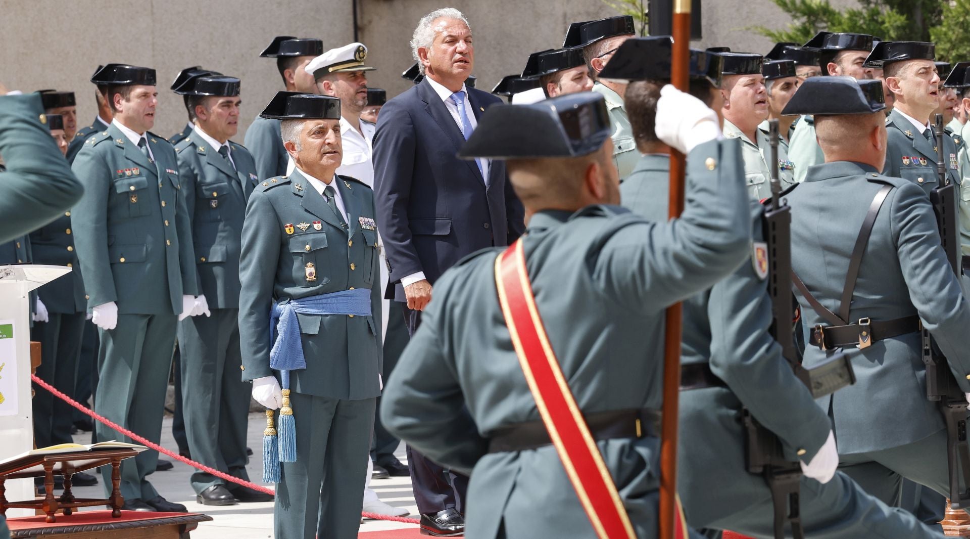 Así ha sido la toma de posesión del nuevo jefe de la Comandancia de Palencia