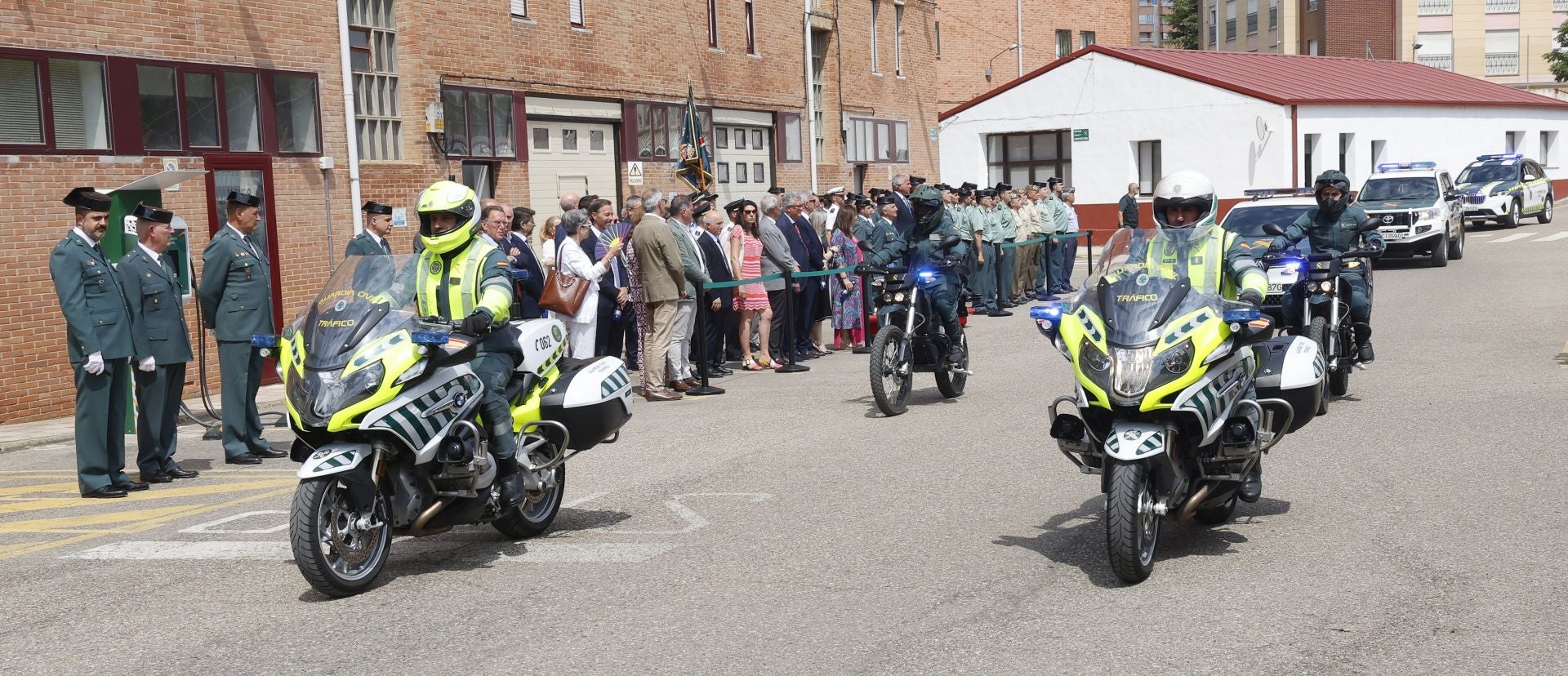 Así ha sido la toma de posesión del nuevo jefe de la Comandancia de Palencia