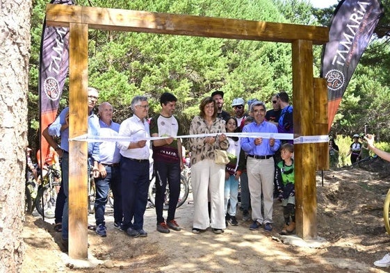 Inauguración de las nuevas rutas ciclistas de la Montaña Palentina.