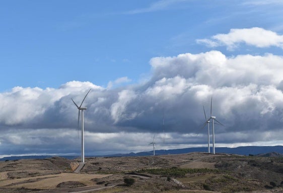 Zona de montaña en la comarca de Aguilar.