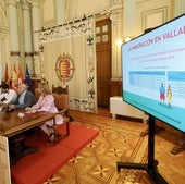 Presentación del plan de convivencia en el Ayuntamiento de Valladolid.