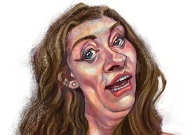 Ester Muñoz, nueva portavoz del PP en el Congreso de los Diputados, en una caricatura.