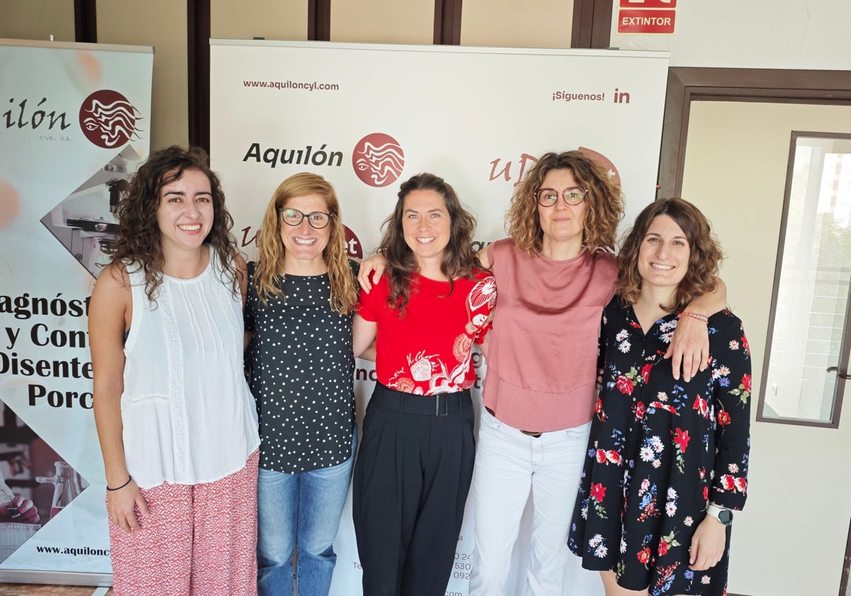 En equipo de Aquilón en León.