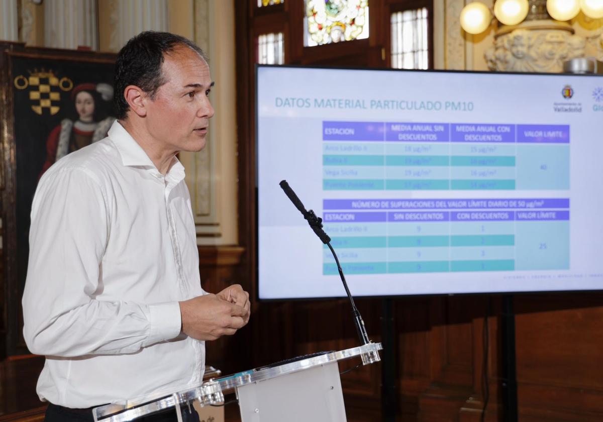 El concejal de Medio Ambiente, Alejandro García Pellitero.