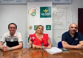Miguel Ángel Peñas, Ana Belén Pastor y Tomás Hernández, las tres patas sobre la que se ha sustentado el BM Aula 24-25.