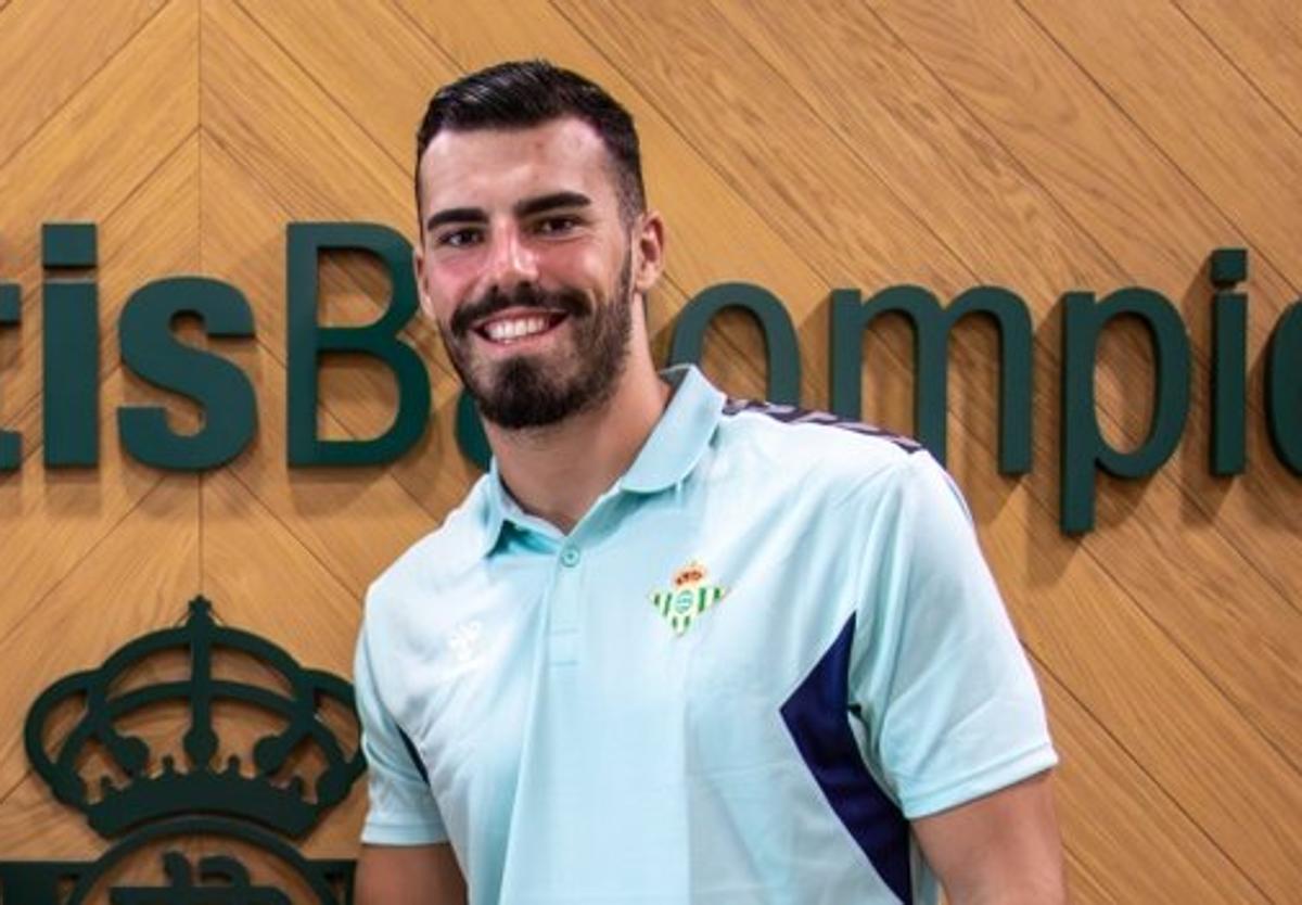 Guilherme Fernandes, tras su llegada al Betis en 2023