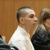 Amador P. K., durante el juicio celebrado en la Audiencia de Valladolid.