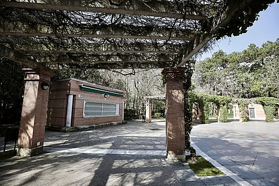 Pérgola del Campo Grande.