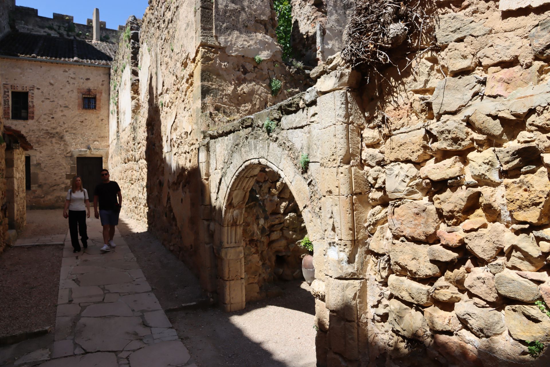Fotos de las nuevas visitas al castillo de Pedraza