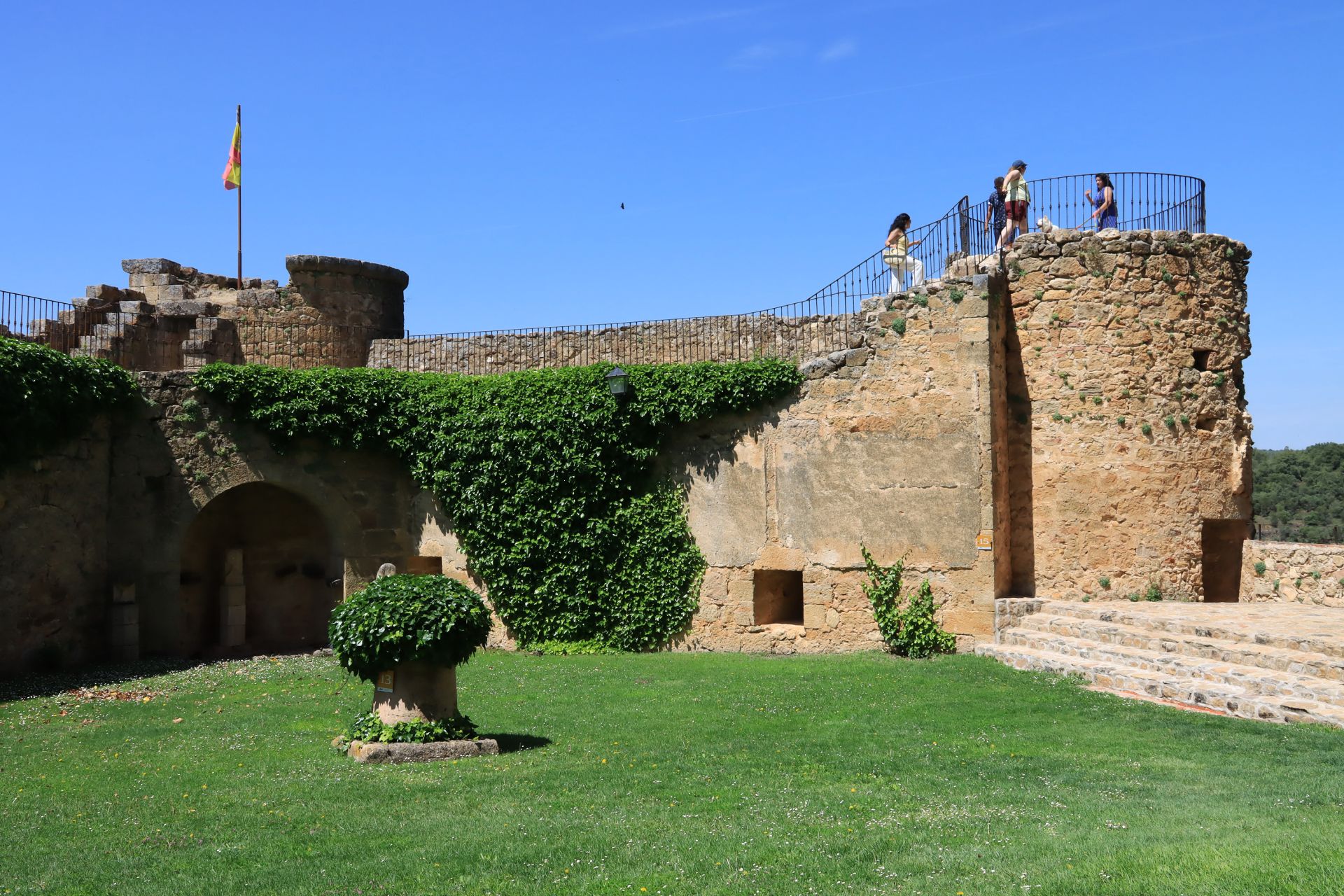 Fotos de las nuevas visitas al castillo de Pedraza