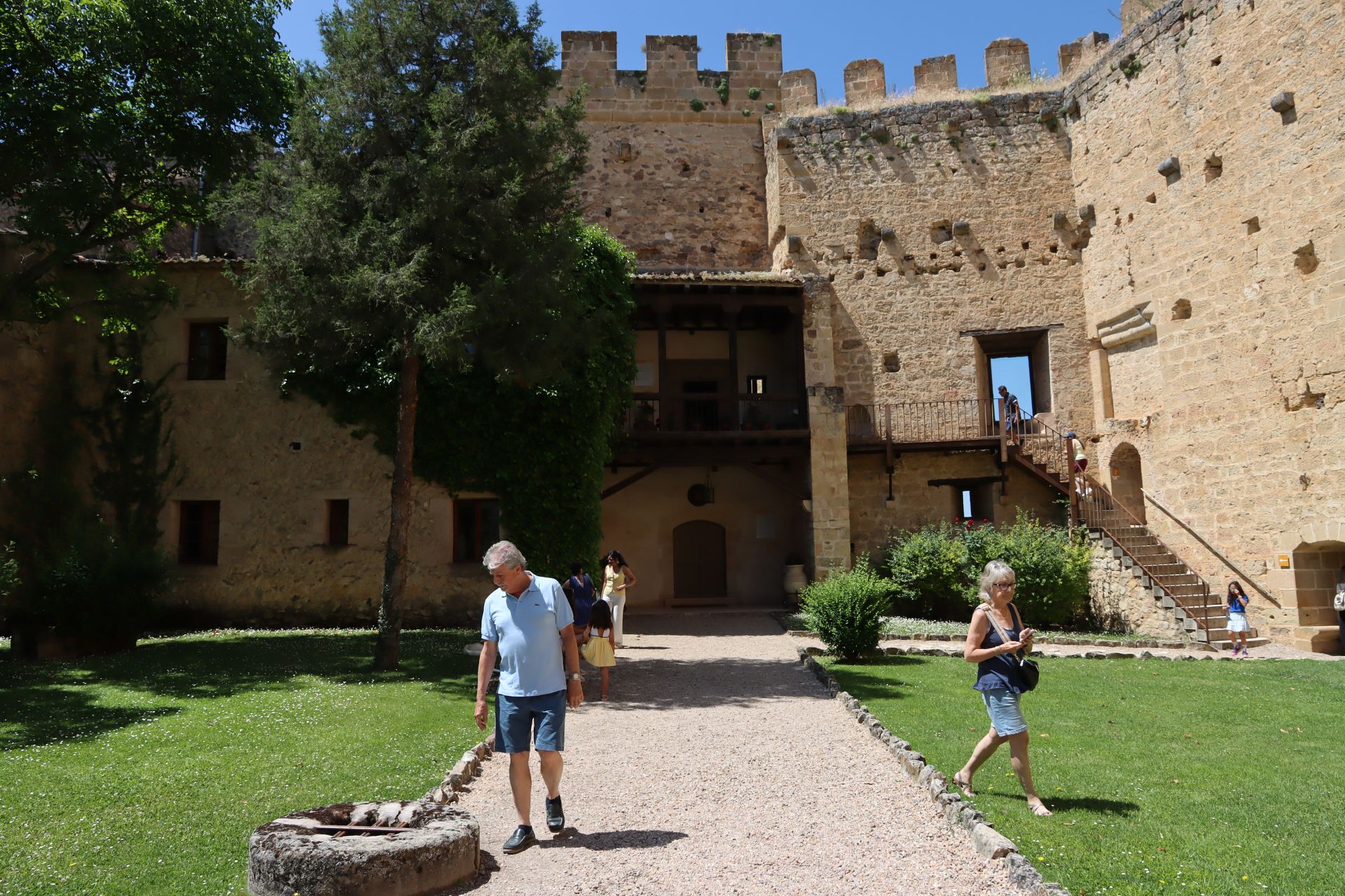 Fotos de las nuevas visitas al castillo de Pedraza