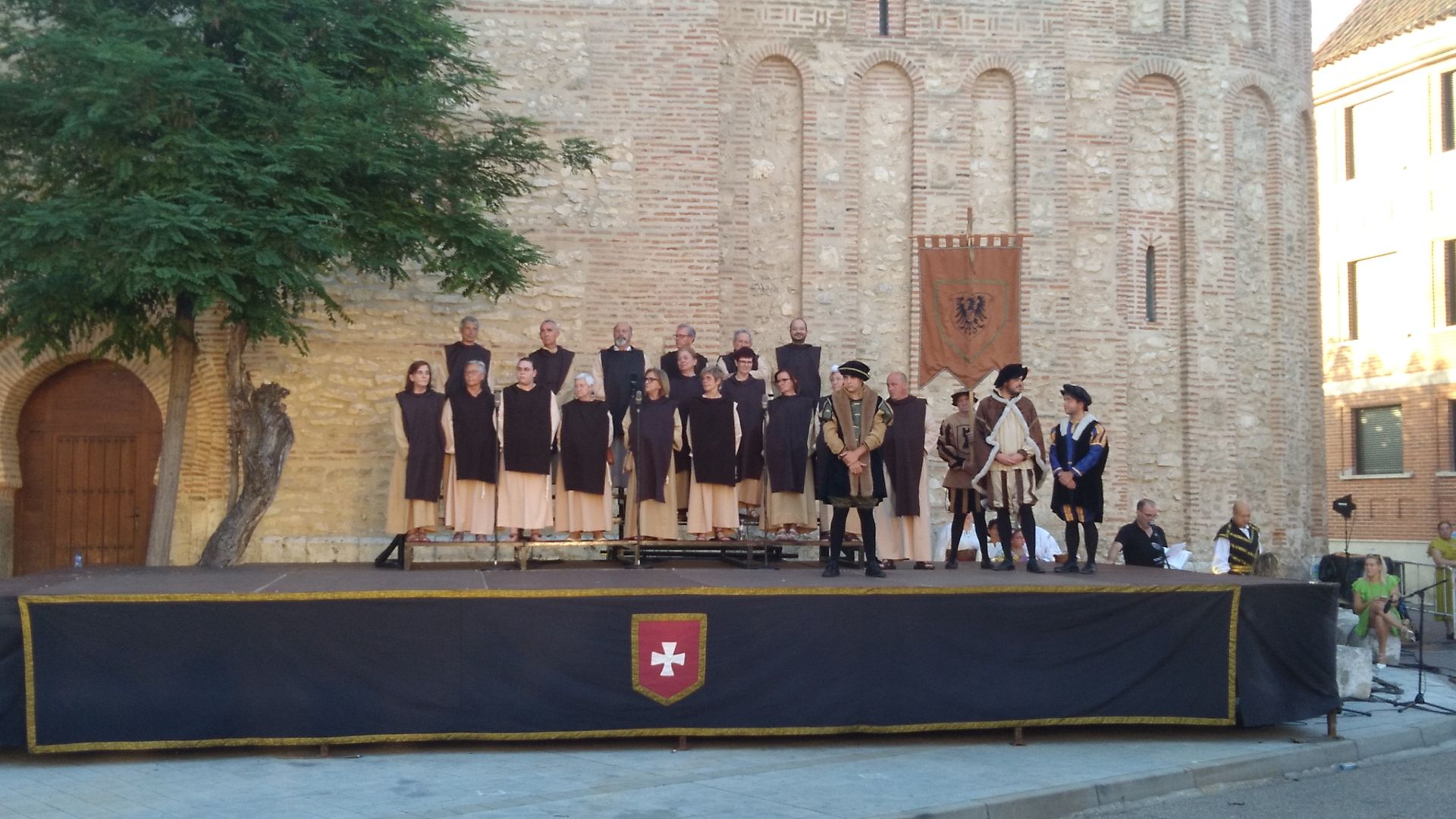 La recreación de la llegada de Carlos V a Mojados, en imágenes