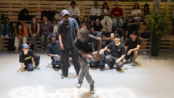 Participantes en el festival Faro Urbano que se celebra durante esta semana en Valladolid.