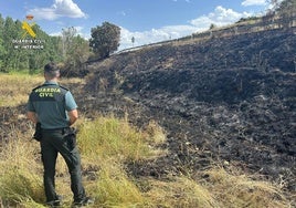 Investigado por un incendio forestal tras una quema de maleza descontrolada en Palencia