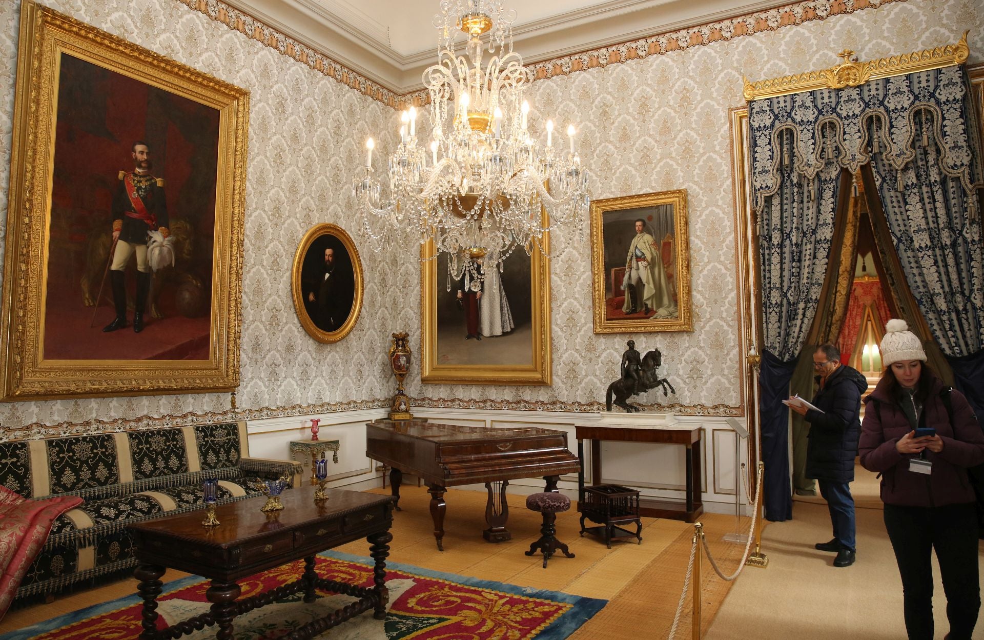 El atractivo turístico del Palacio de Riofrío, en imágenes