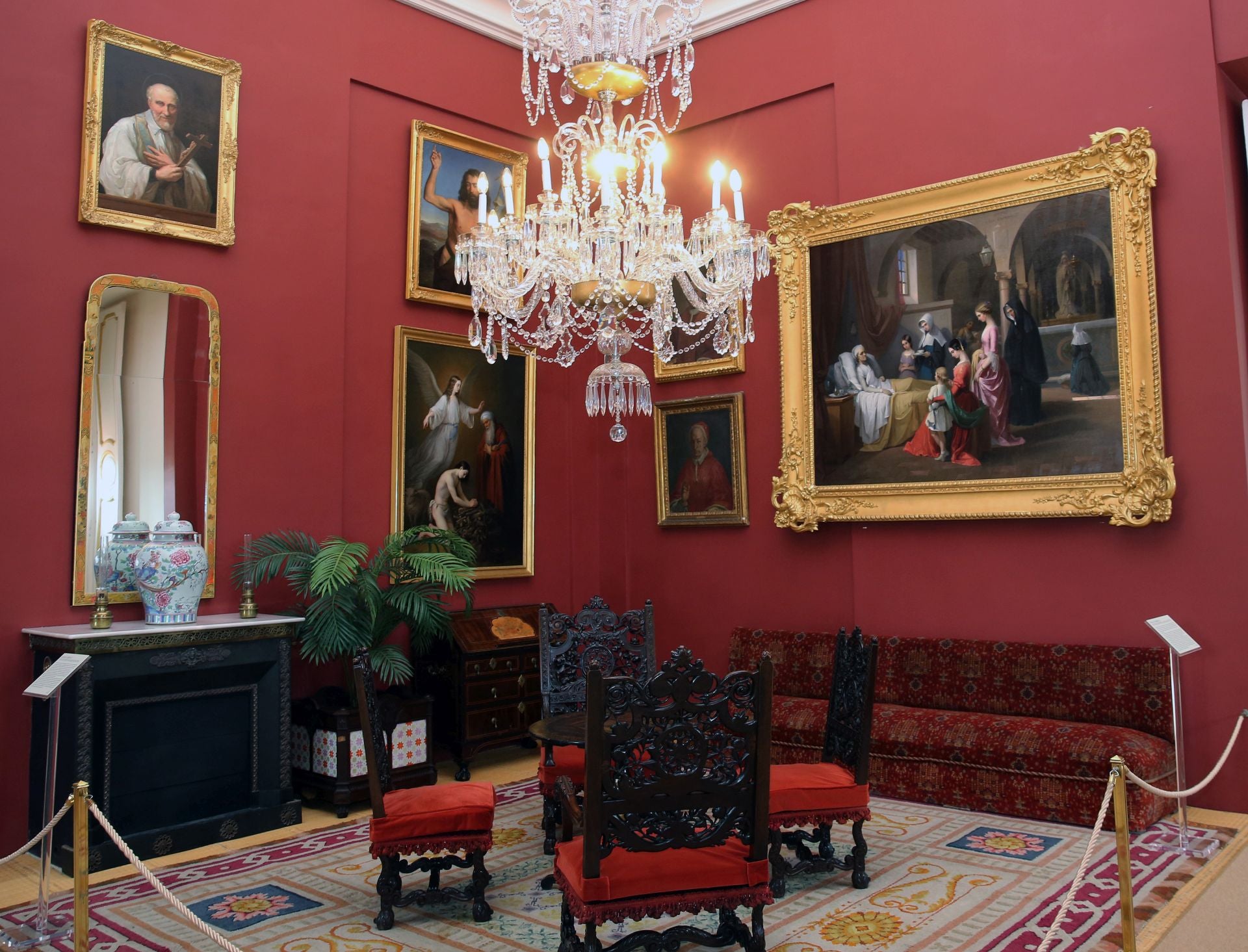 El atractivo turístico del Palacio de Riofrío, en imágenes