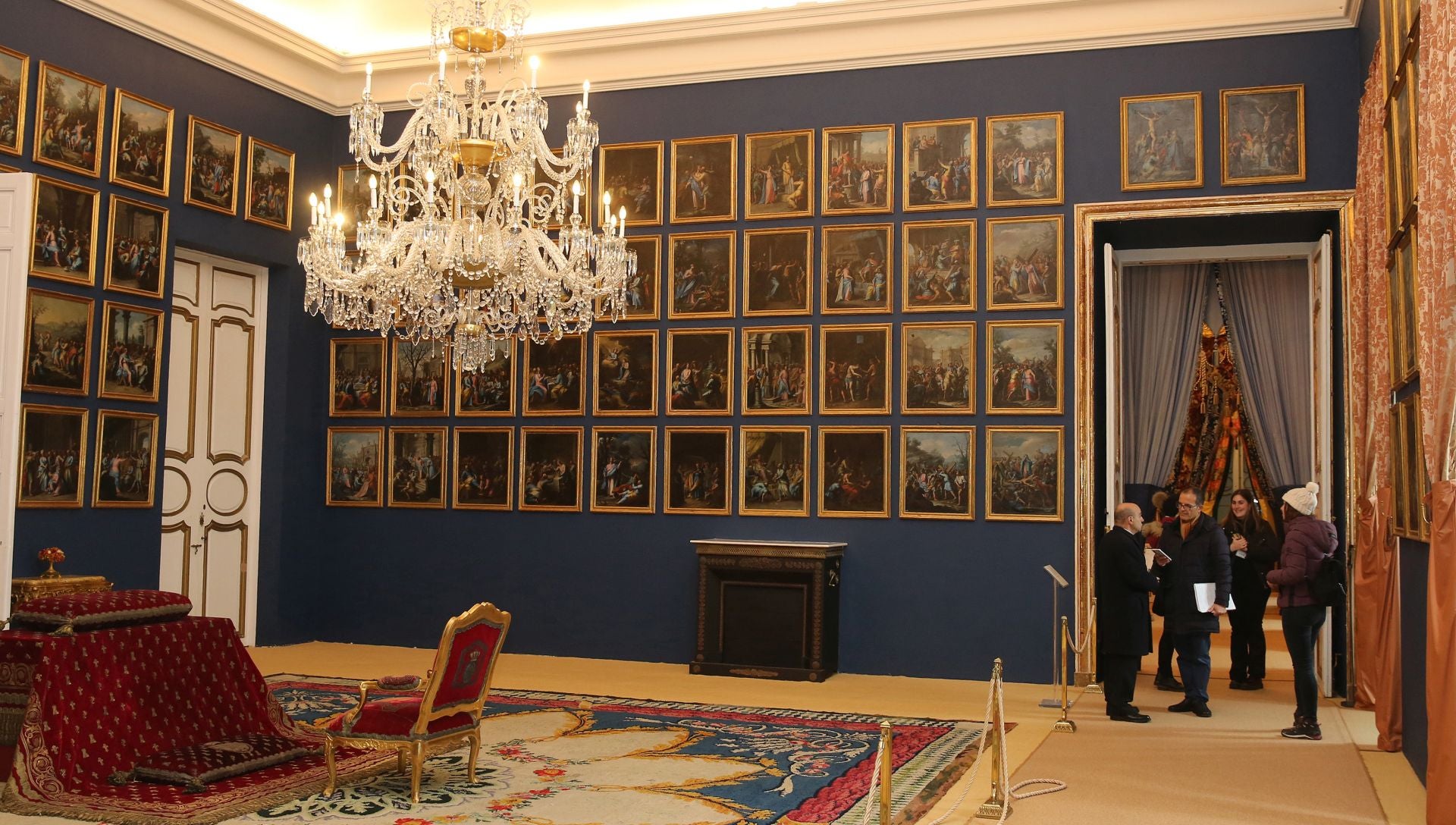 El atractivo turístico del Palacio de Riofrío, en imágenes
