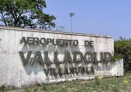 Imagen de archivo del aeropuerto de Villanubla.