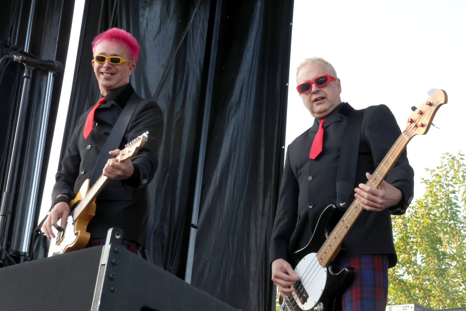 Imágenes de The Toy Dolls en el festival El Milanito.
