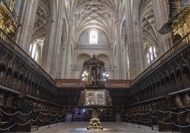 Interior de la Catedral de Segovia.
