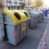 Contenedores, en una imagen de archivo.