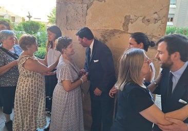 Los riosecanos muestran sus condolencias a los familiares de Rafael Peralta.