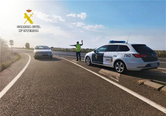 Actuación de la Guardia Civil.