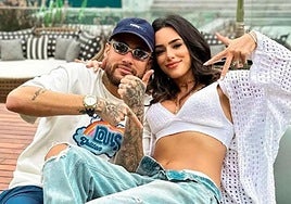 Neymar Jtr. y Bruna Biancardi, en una imagen de archivo.