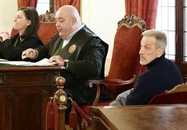 Pedro Muñoz durante una sesión del juicio.