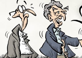 La viñeta de Sansón: «Las fronteras de Feijóo»