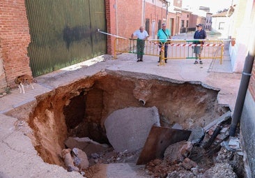 La tromba arrasó 4.500 hectáreas de cereal y viñedo en Medina y Rueda