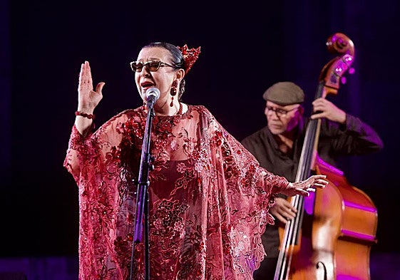 Martirio durante un concierto.