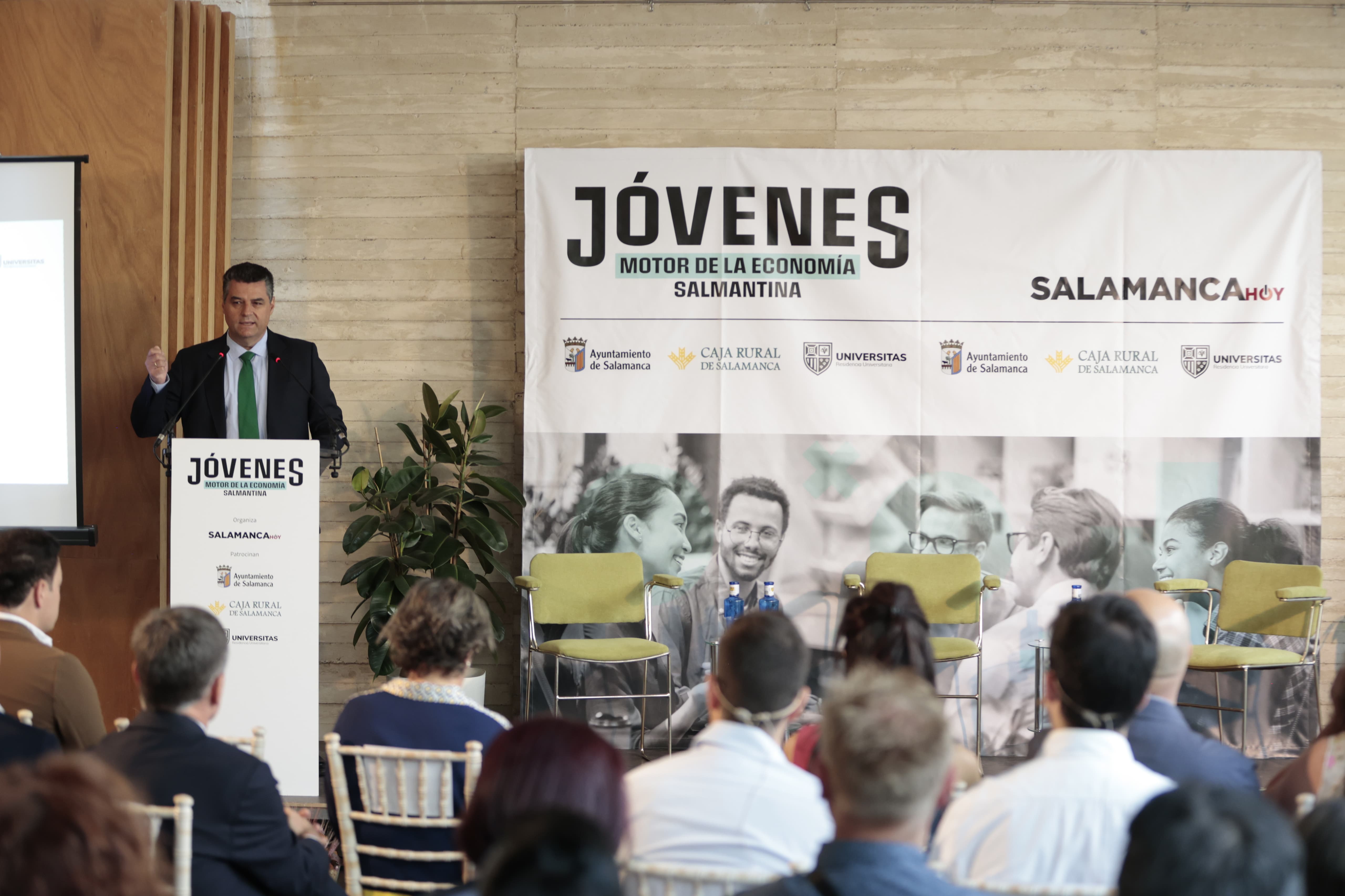 En imágenes, el foro &#039;Jóvenes, motor de la economía salmantina&#039;, de Salamancahoy