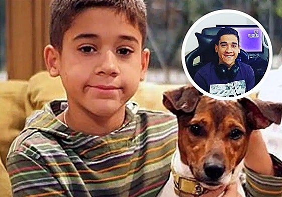 Jorge Jurado en 'Los Serrano' y en la actualidad.