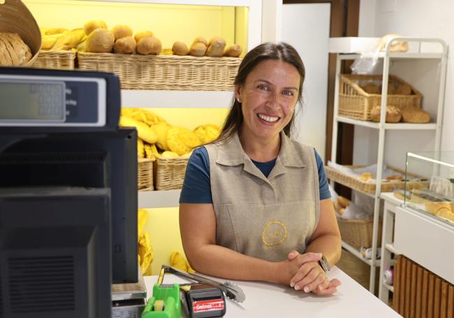 Paloma Díez, trabajadora de la panadería El Fiel.