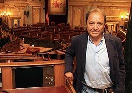 Juan Luis Gordo, durante su etapa en el Congreso de los Diputados.