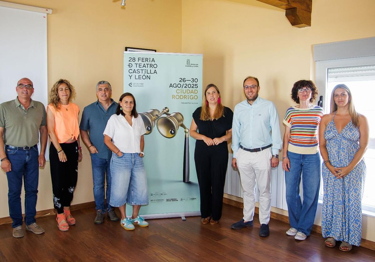 Presentación de la iniciativa en el marco de la Feria de Teatro de Castilla y León.