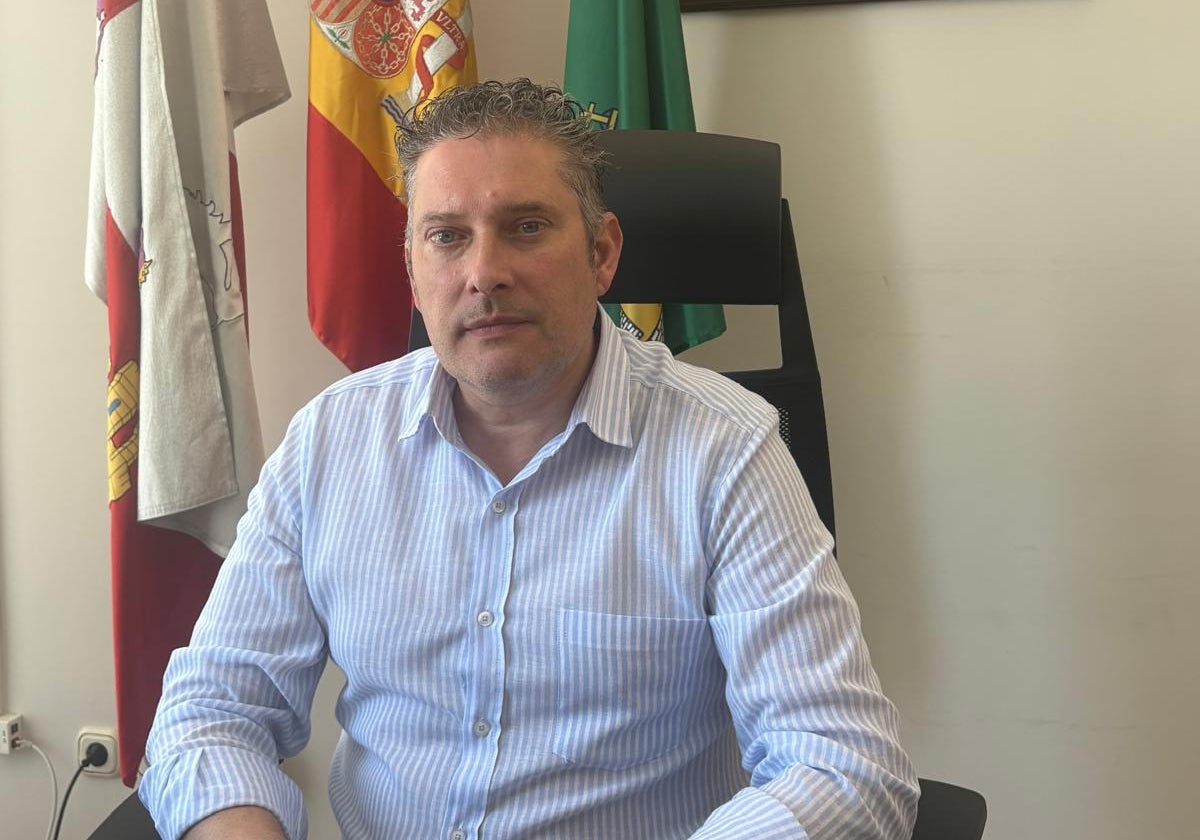 Alberto Redondo, alcalde de La Cistérniga.