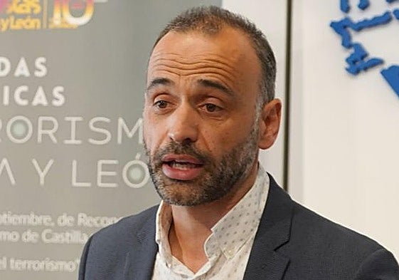 El decano del Colegio Profesional de Periodistas de Castilla y León, Pedro Lechuga, en una imagen de archivo.