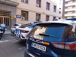 Vehículo policial, en una foto de archivo