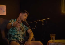 Luis Pérez, durante su entrevista en el pódcast 'El Hombre Descalzo'