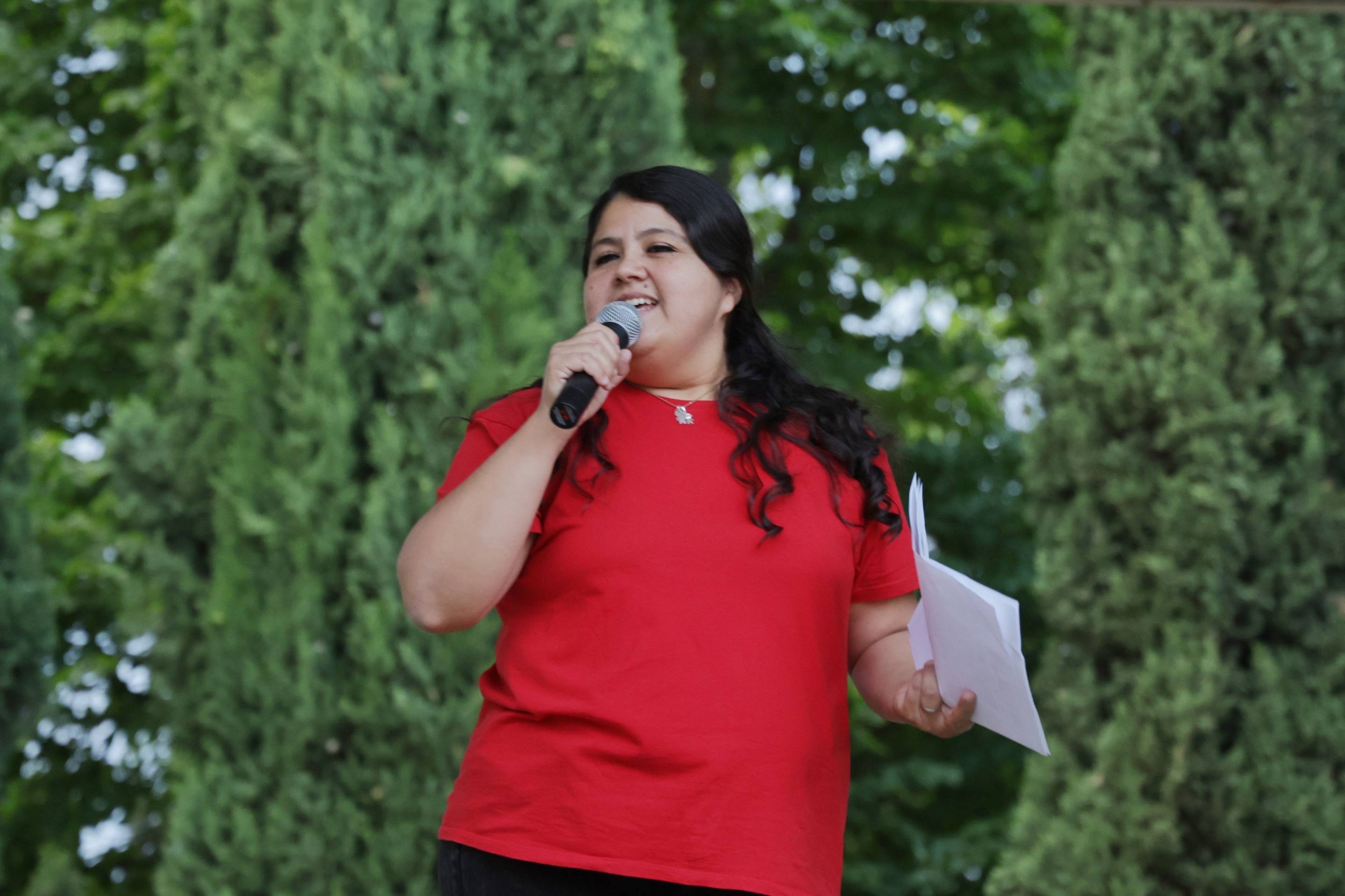 Los juegos autóctonos y los bailes peruanos de las fiestas del barrio Delicias, en imágenes