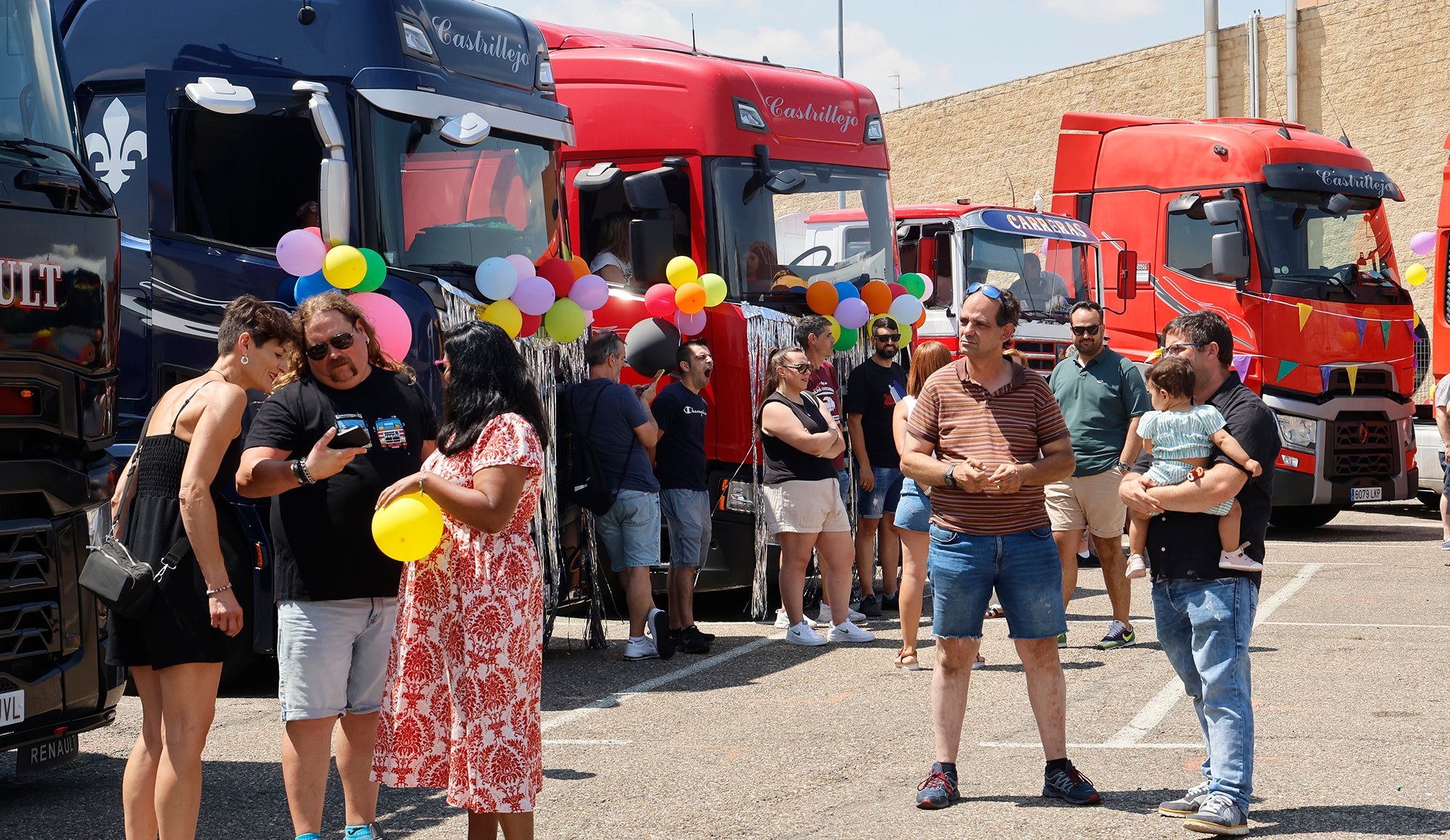 Los transportistas celebran un San Cristóbal